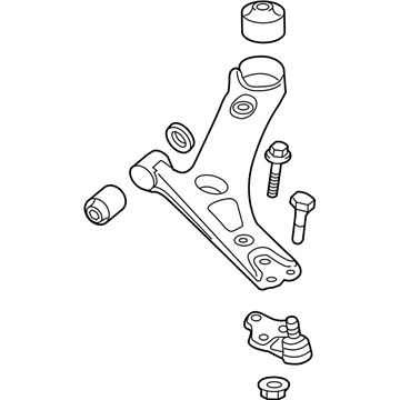 Hyundai 54501-2S100 Arm Complete-Front Lower,RH