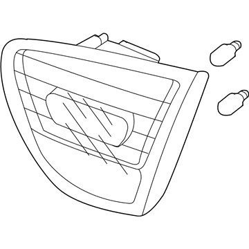 Hyundai 92403-2H000 Lamp Assembly-Rear Combination Inside,LH