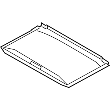 Hyundai 81666-J9000-TRY Sunshade Assembly-Sunroof