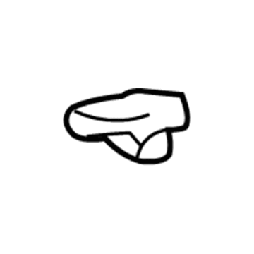 Hyundai 85235-3D100-ZQ RETAINER Assembly-SUNVISOR