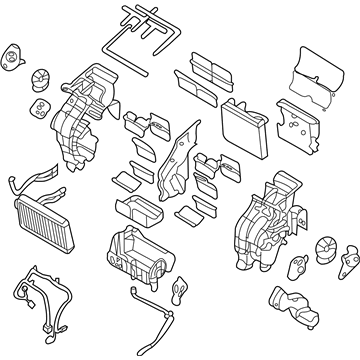 Hyundai 97100-4D400 Heater Complete