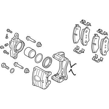 Hyundai 58130-G2000 Brake Assembly-Front,RH