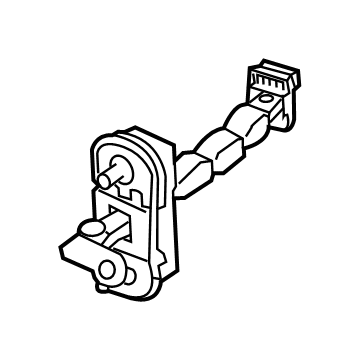 Hyundai 77990-AR000 CHECKER ASSY-REAR DOOR,RH