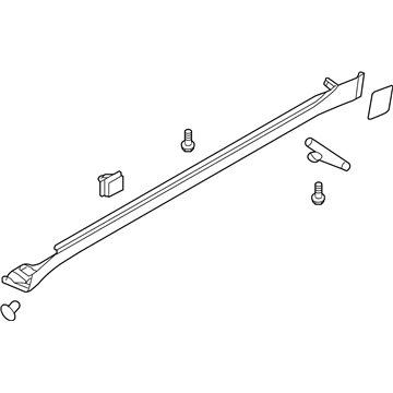 Hyundai 87752-3N200-GOD Moulding Assembly-Side Sill,RH