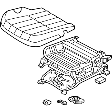 Hyundai 88100-3N341-XIR Cushion Assembly-Front Seat,Driver