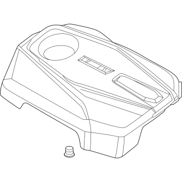 2021 Hyundai Sonata Hybrid Engine Cover - 29240-2J600