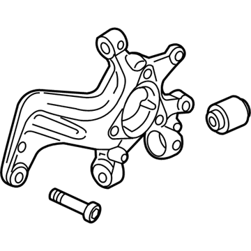 Hyundai 52710-J3AA0 Carrier Assembly-Rear Axle,LH