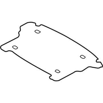 Hyundai 85725-2E103-WK Mat Assembly-Luggage Covering