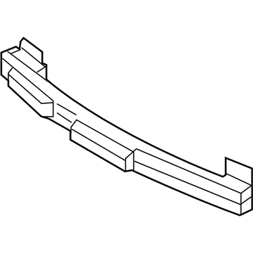 Hyundai 86530-3Q000 Beam Assembly-Front Bumper