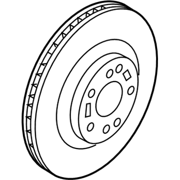 2022 Hyundai Palisade Brake Disc - 51712-B8000