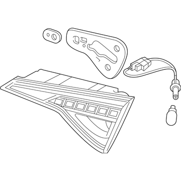 Hyundai Sonata Back Up Light - 92403-C2100