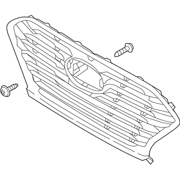 Hyundai 86350-E6AM0 Radiator Grille Assembly