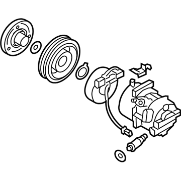 Hyundai 97701-D3950 Compressor Assembly