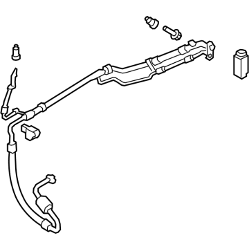 Hyundai 97775-P4020 Tube Assembly-Suction & Liquid