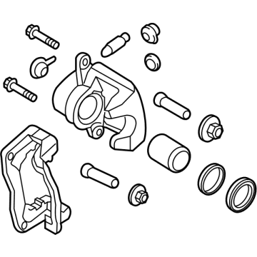 Hyundai Genesis G80 Brake Caliper - 58310-B1A43