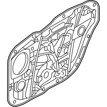 Hyundai 82481-AA051 Panel Assembly-Front Dr Module,RH