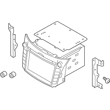 Hyundai 96560-A5311-GU Head Unit Assembly-Avn