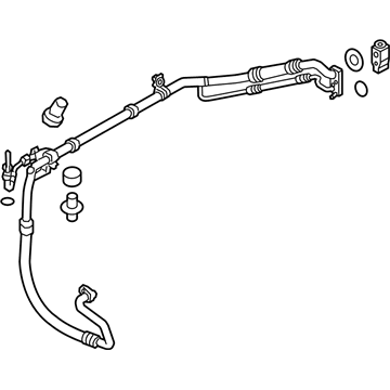 Hyundai Sonata A/C Hose - 97775-C2500