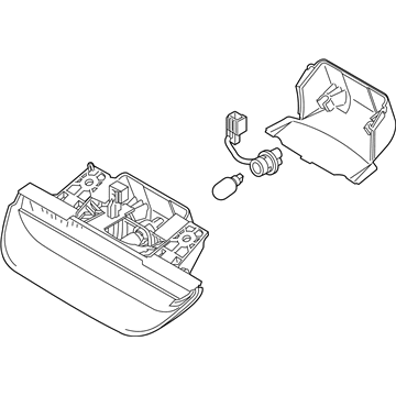 Hyundai 92700-K2000 Lamp Assembly-Hms