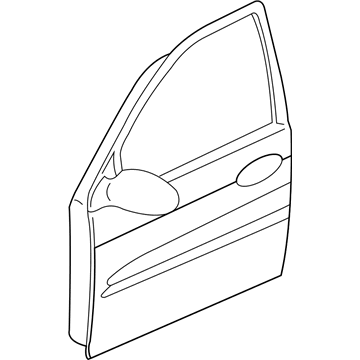 Hyundai 76004-4D010 Panel Assembly-Front Door,RH