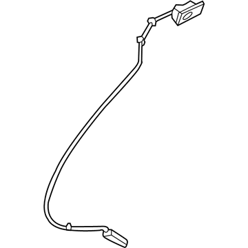 Hyundai 89430-4Z000-NBC Lever Assembly-Seat Back Folding,L