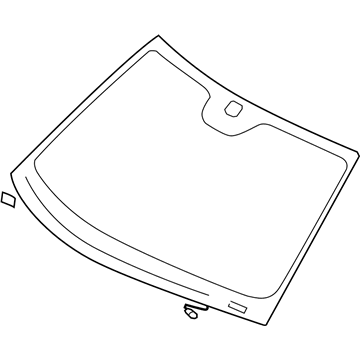 Hyundai 86110-3L370 Windshield Glass Assembly