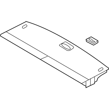 Hyundai 85710-3J200-WK Tray Assembly-Luggage