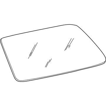 Hyundai 87111-25230 Glass-Tail Gate