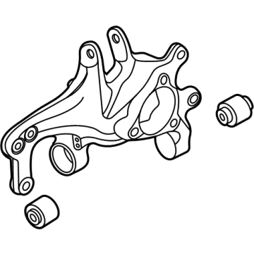 Hyundai 52710-L0500 Carrier Assembly-Rear Axle,LH