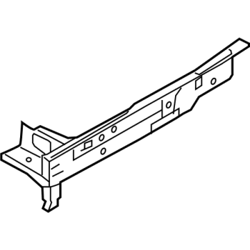 Hyundai 64631-D2500 Member Assembly-FR Side OTR,LH