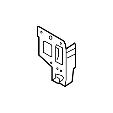 Hyundai 64735-D2500 Bracket Assembly-FEM MTG,LH