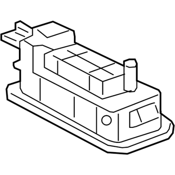 Hyundai 92891-3S000-YAK Vanity Lamp Assembly, Left