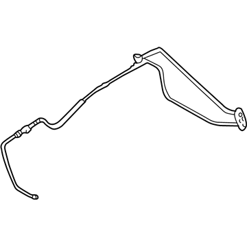 Hyundai Tiburon A/C Hose - 97773-2C010