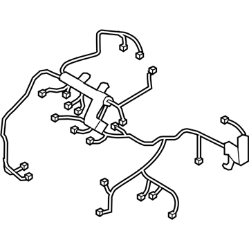 Hyundai 91400-4R011 Wiring Assembly-Control