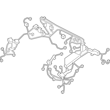 Hyundai 91250-AA190 Wiring Assembly-FRT