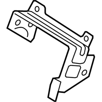 Hyundai 96155-3L005 Bracket-Radio Mounting,LH