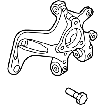 Hyundai 52720-G2000 Carrier Assembly-Rear Axle,RH