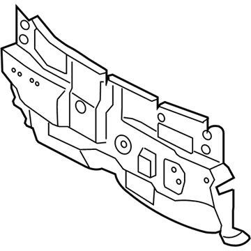 Hyundai 84120-2H000 Pad Assembly-Isolation Dash Panel