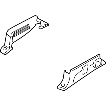 Hyundai 88694-4D160-CS Leg Cover-Front Seat Inner,RH