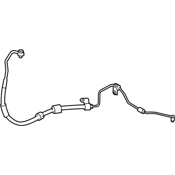 Hyundai 57510-1E001 Hose Assembly-Power Steering Oil Pressure