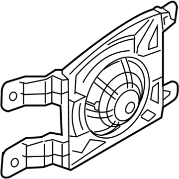 Hyundai 96360-2V000 Rear Door Speaker Assembly