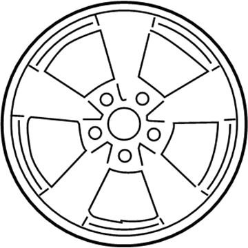 2005 Hyundai Azera Spare Wheel - 52910-3L110