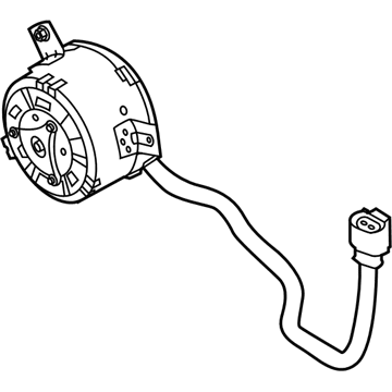 Hyundai 25386-J9000 Motor-Radiator Cooling Fan