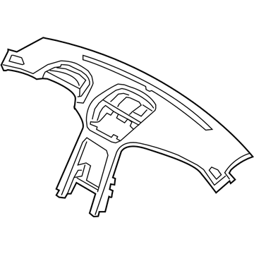 Hyundai 84710-2M000-9P Crash Pad Assembly-Main