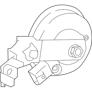 Hyundai 96630-G2100 Horn Assembly-Burglar Alarm