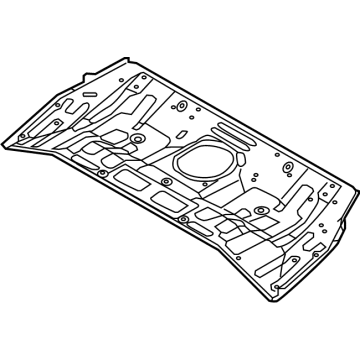 Hyundai Ioniq Floor Pan - 65511-G7500