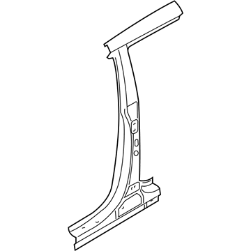 Hyundai 71401-B8B11 Pillar Assembly-Center Outer,LH