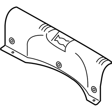 Hyundai 85770-A5000-RY Trim Assembly-Rear Transverse