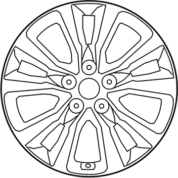 Hyundai 52910-G3300 Rim Wheel