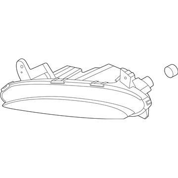 Hyundai 92208-G3310 Lamp Assembly-Day Running Light,RH